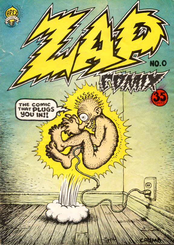 Zap Issue 0 - front cover